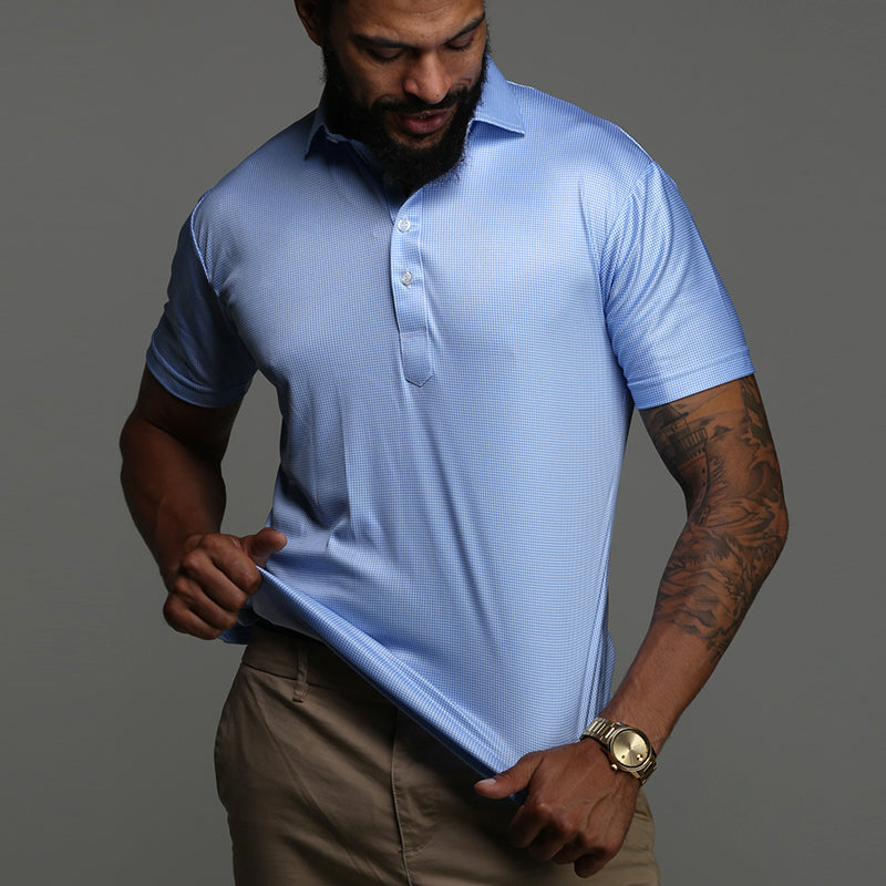 Polo homme manches courtes élégant