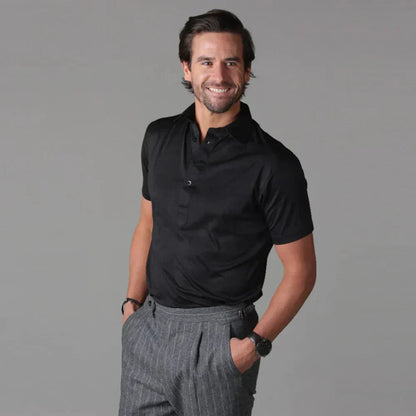 Polo homme manches courtes élégant