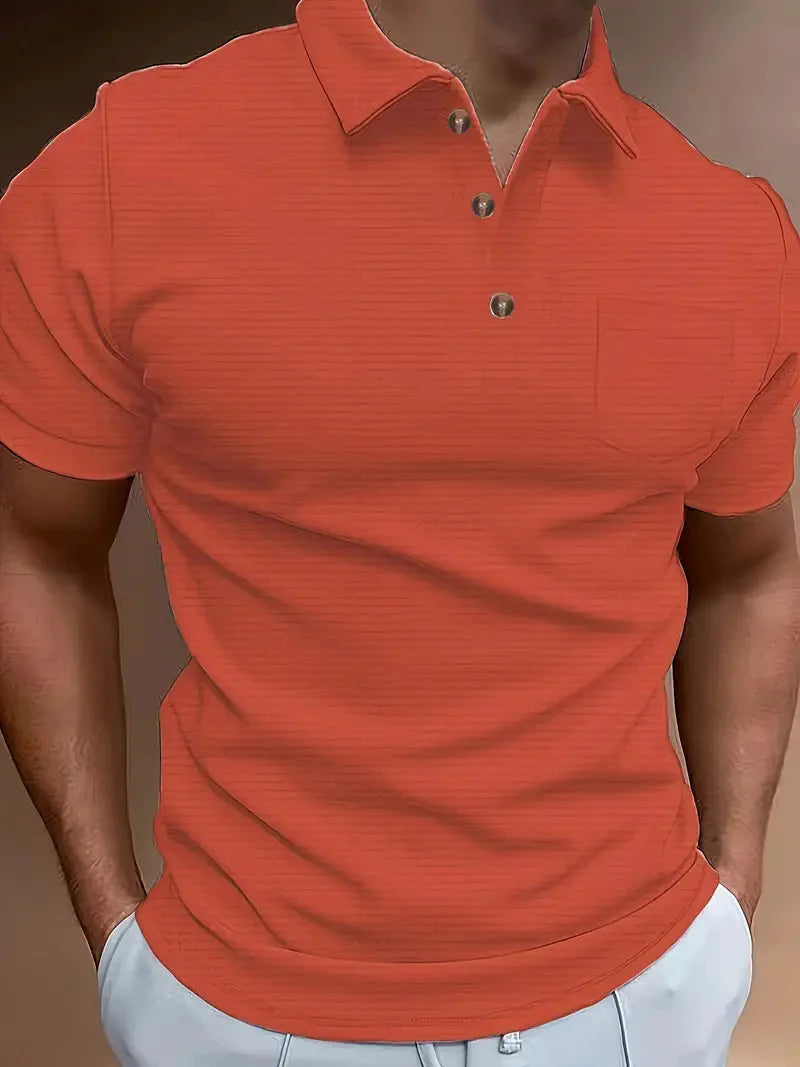 Polo manches courtes homme classique