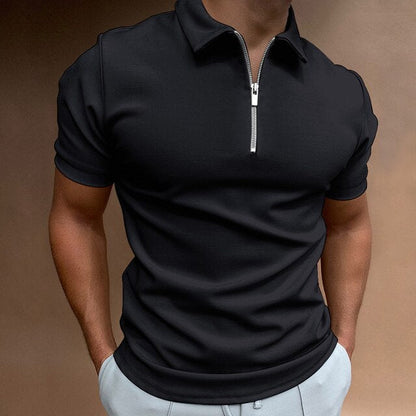 Polo homme sportif à manches courtes