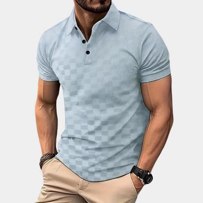 Herren Polohemd Kurzarm Kragen Classic - IdealeKleiden