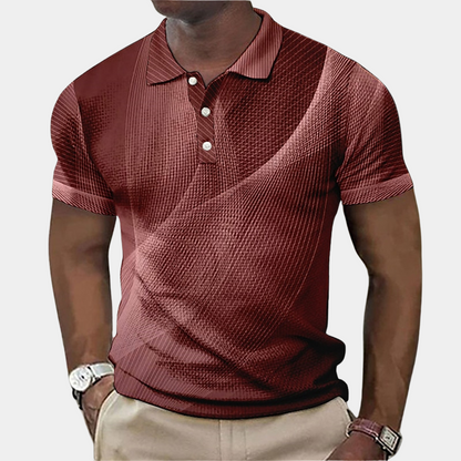 Polo classique à manches courtes pour homme