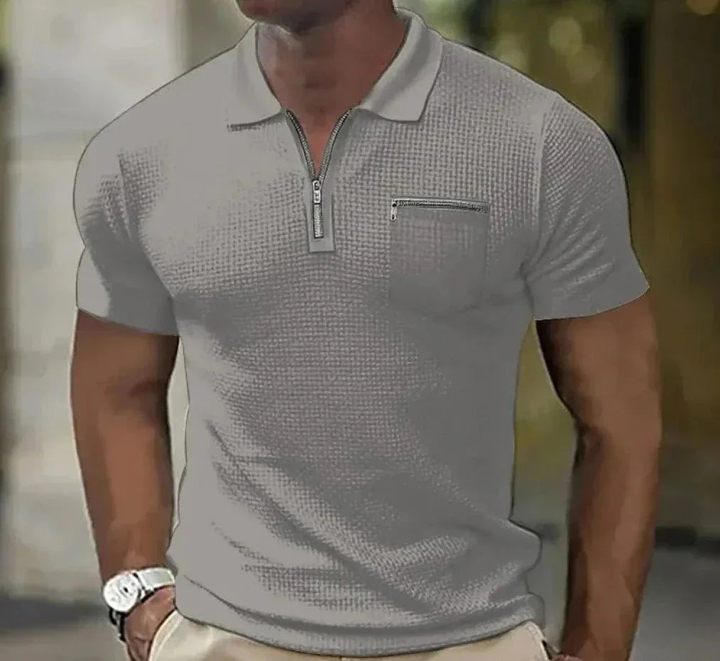 Polo homme à manches courtes Élégance