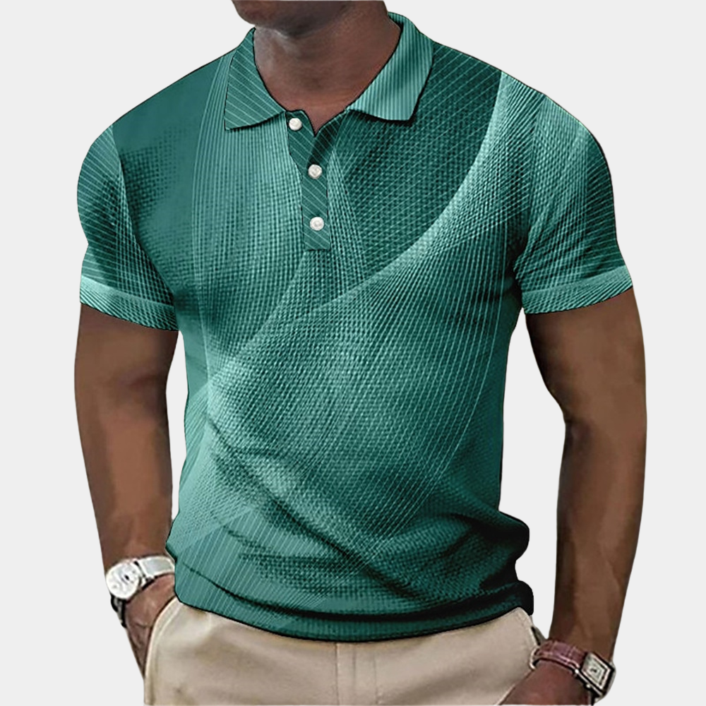 Polo classique à manches courtes pour homme