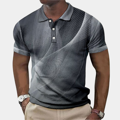 Polo classique à manches courtes pour homme