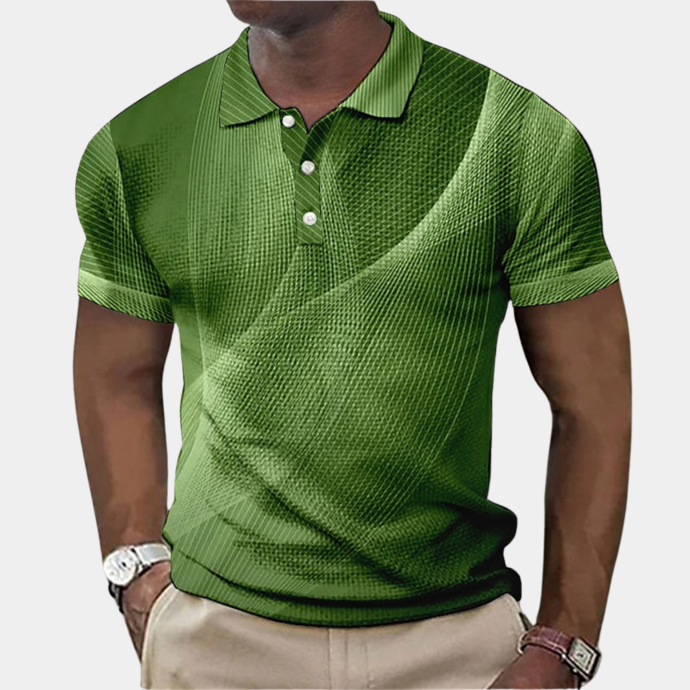 Polo classique à manches courtes pour homme