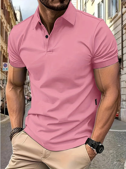 Polo homme manches courtes tendance