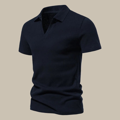 Polo pour homme Col V Moderne Sportif
