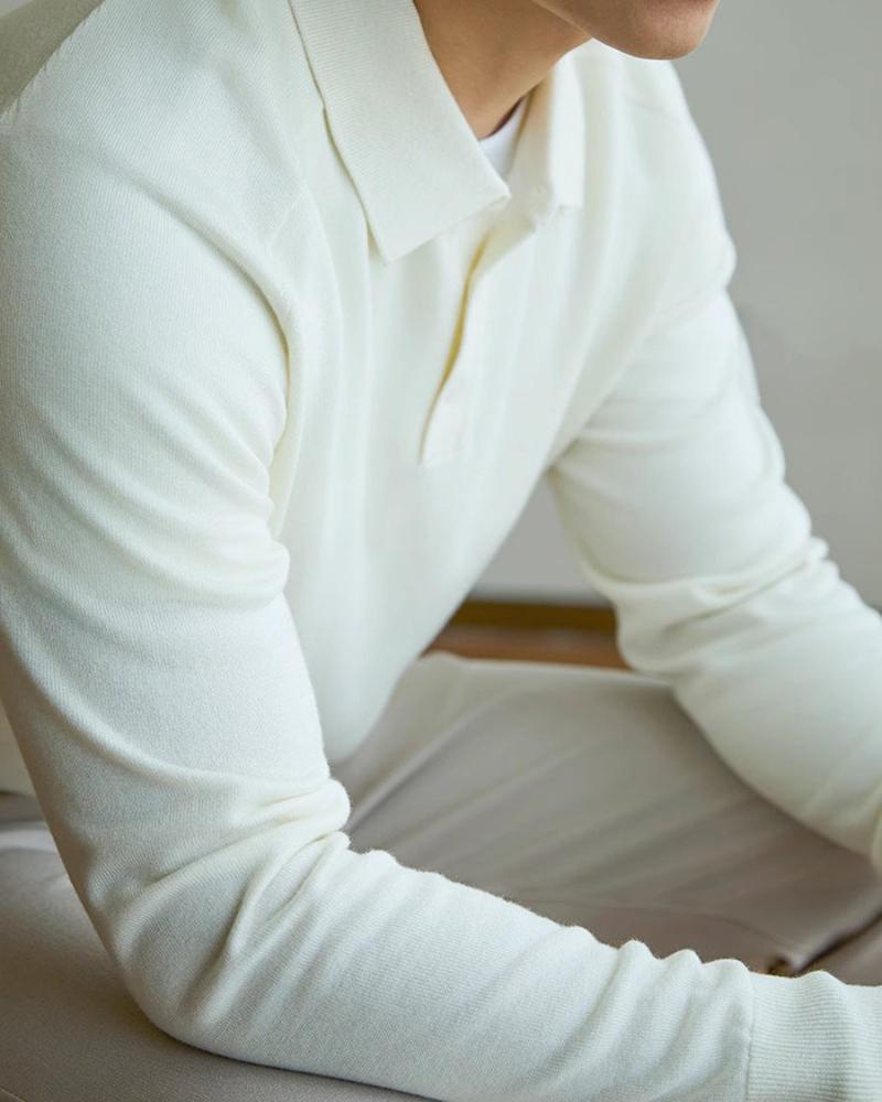 Herren Langarmshirt Modern Style - IdealeKleiden