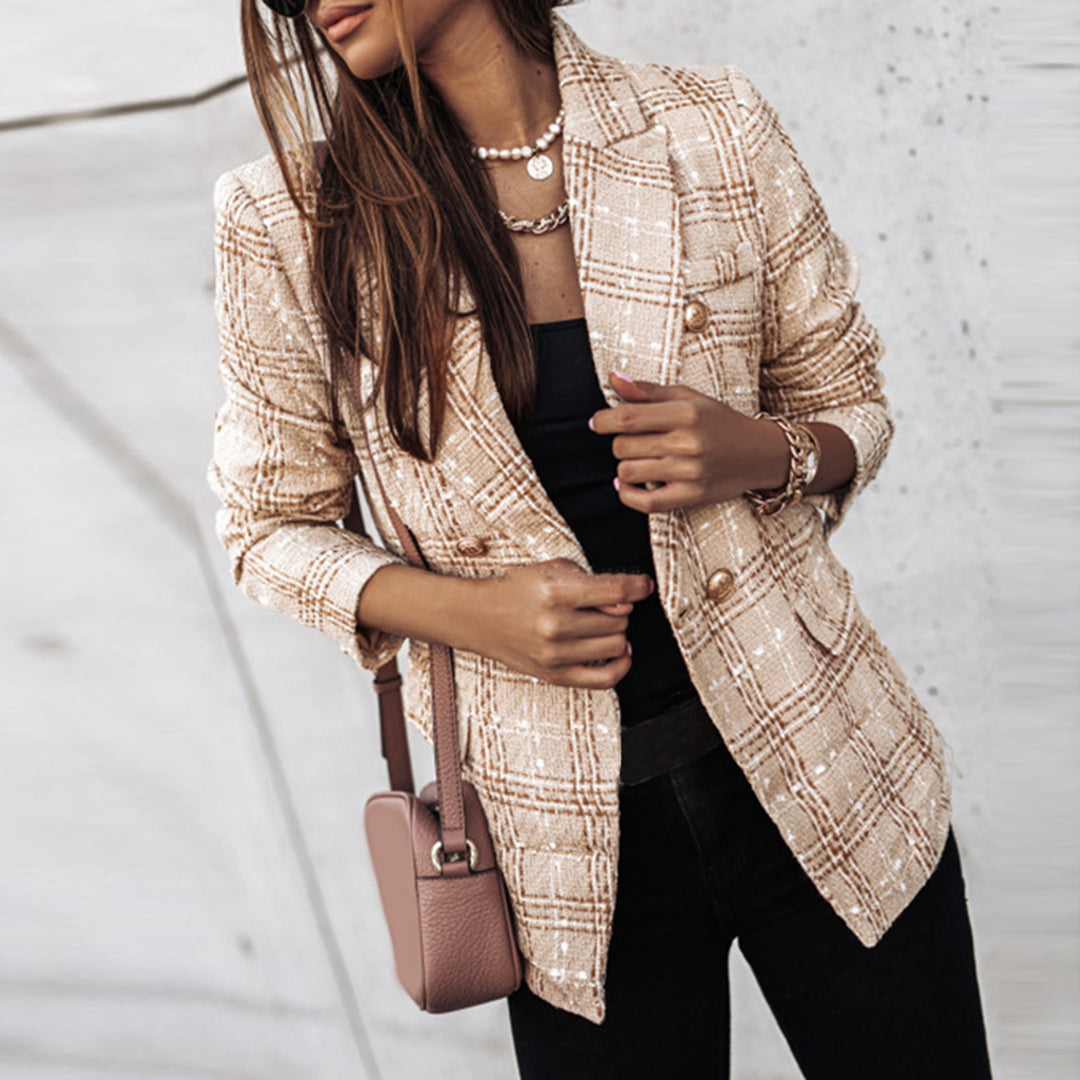 Veste élégante pour femme coupe ajustée