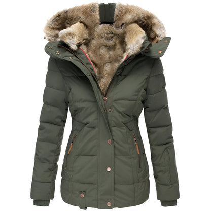 Doudoune Femme Chaude Élégante Hiver