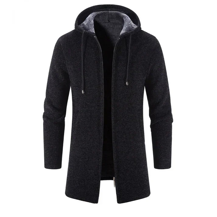 Parka chaud pour homme avec capuche