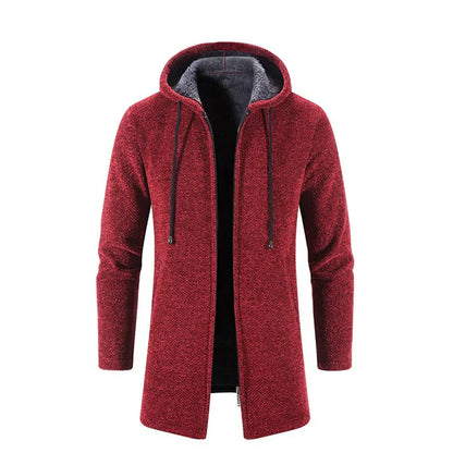 Parka chaud pour homme avec capuche