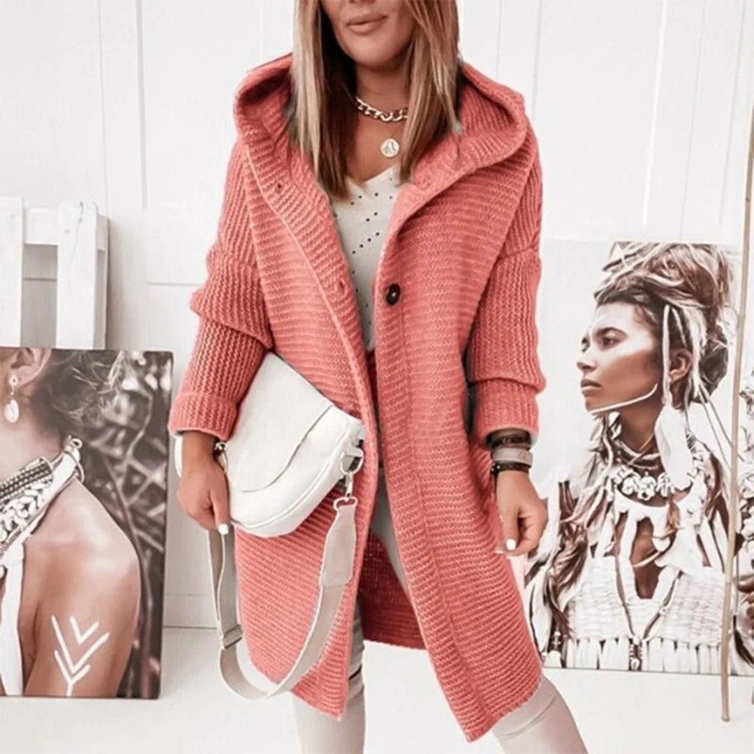 Manteau à capuche hiver tendance look moderne