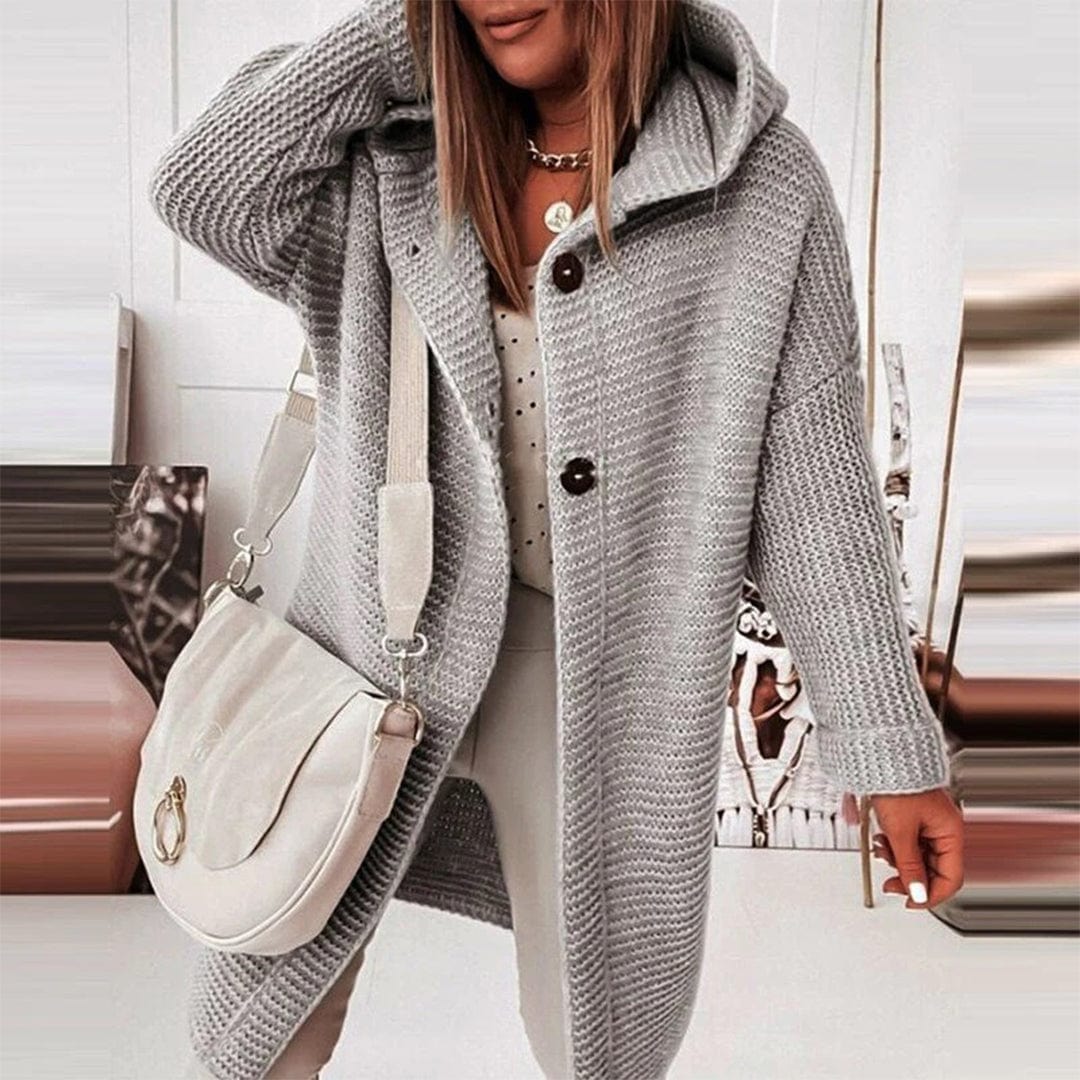Manteau à capuche hiver tendance look moderne