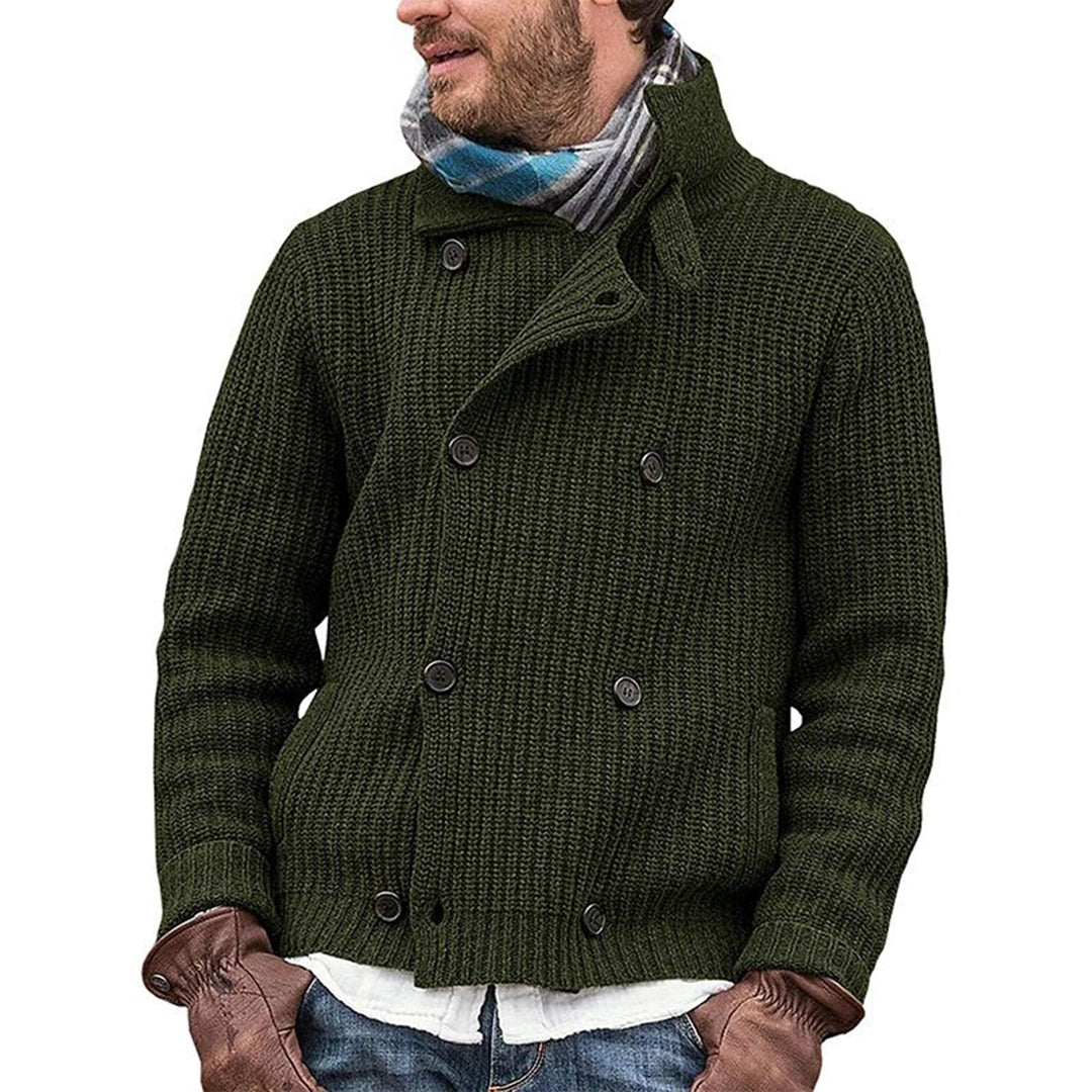 Cardigan rétro pour hommes classique