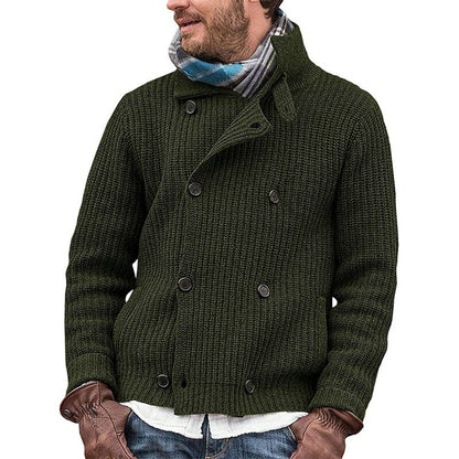 Cardigan rétro pour hommes classique