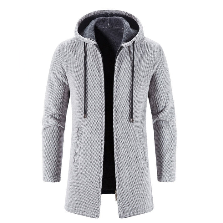Parka chaud pour homme avec capuche