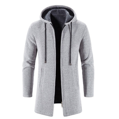 Parka chaud pour homme avec capuche