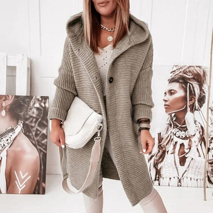 Manteau à capuche hiver tendance look moderne