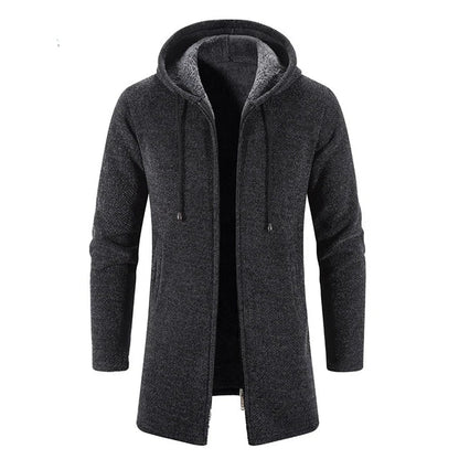 Parka chaud pour homme avec capuche