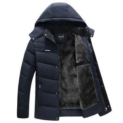 Manteau d'hiver homme chaud, de bonne qualité