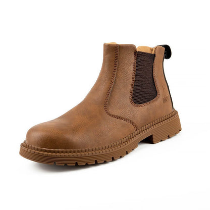 Chaussures de travail robustes noires pour hommes