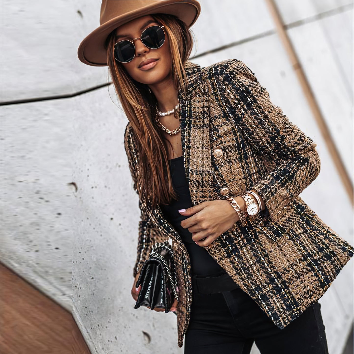 Élégant blazer pour femme pour le bureau et le travail
