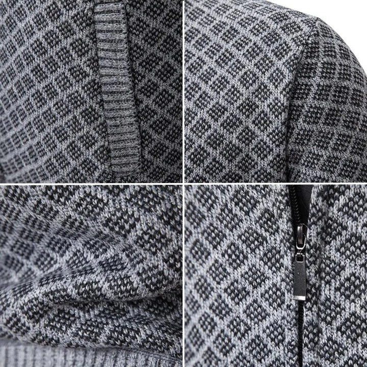 Herren Übergangsjacke Baumwolle Warm Bequem - IdealeKleiden