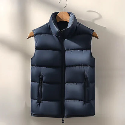 Gilet matelassé homme sans manches chaud