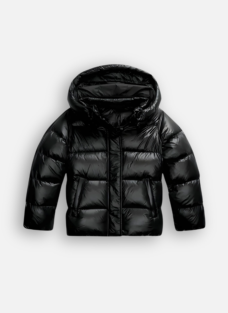Doudoune brillante isolante pour femme