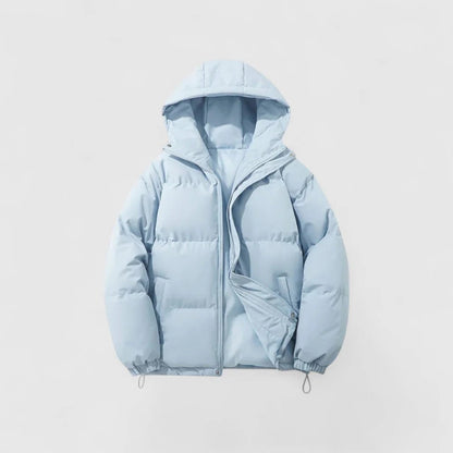 Parka homme en duvet chaud avec capuche