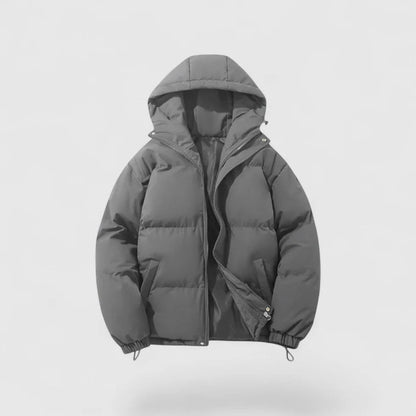 Parka homme en duvet chaud avec capuche