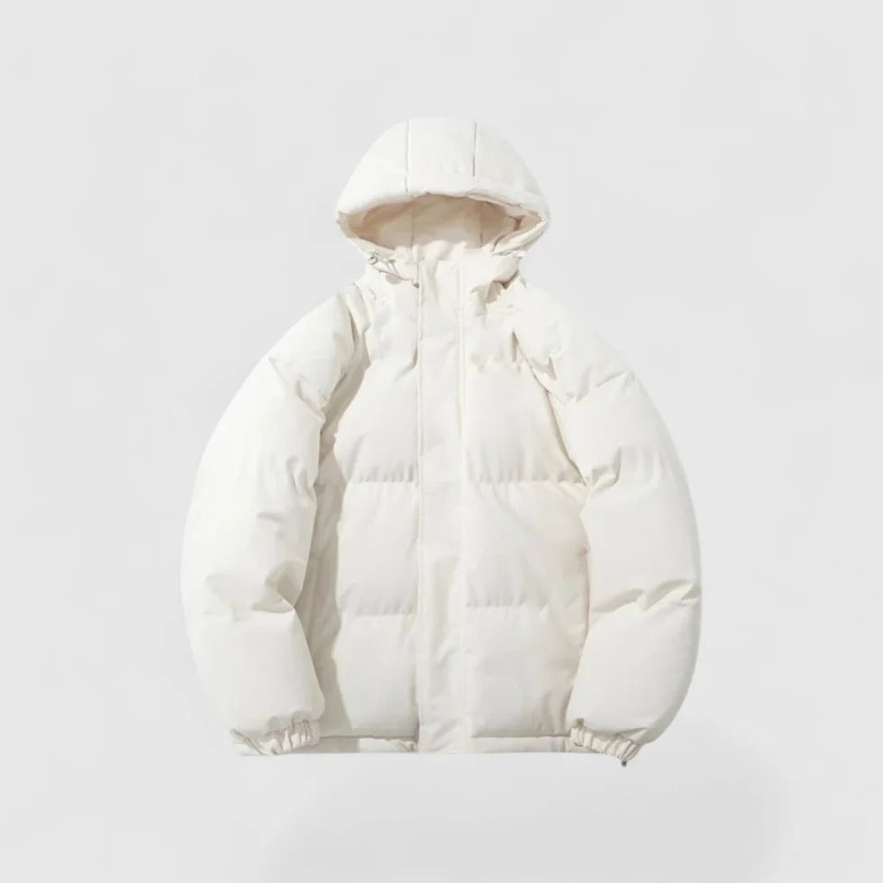Parka homme en duvet chaud avec capuche
