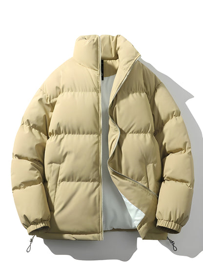 Veste d'hiver homme grande taille doublée chaude