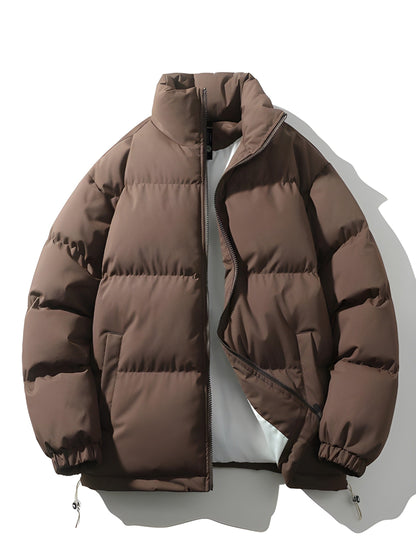 Warm gefütterte Herren Winterjacke Übergröße - IdealeKleiden