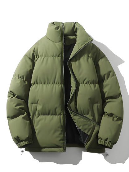 Veste d'hiver homme grande taille doublée chaude