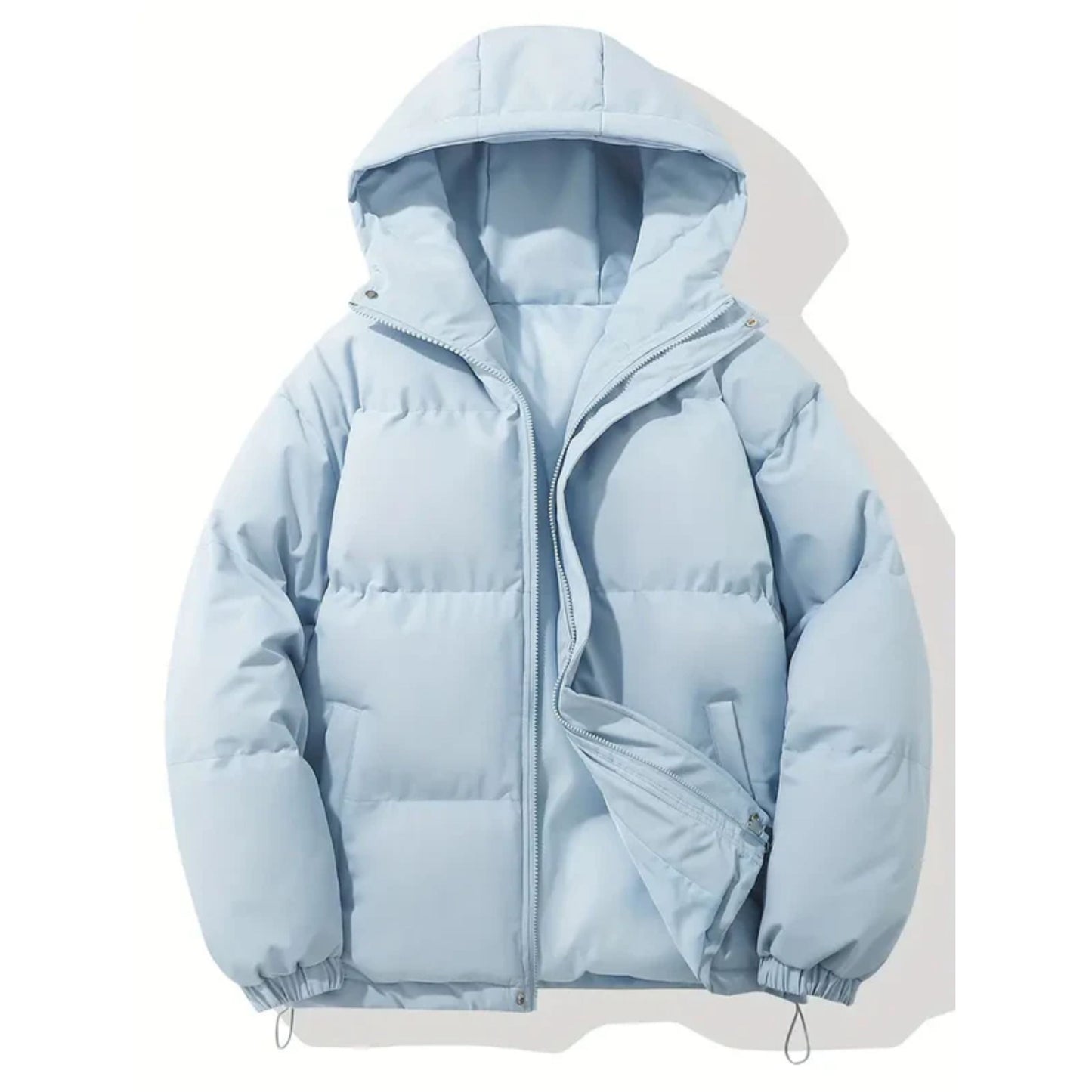 Doudoune chaude et isolante pour homme avec capuche