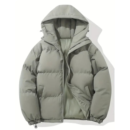 Doudoune chaude et isolante pour homme avec capuche