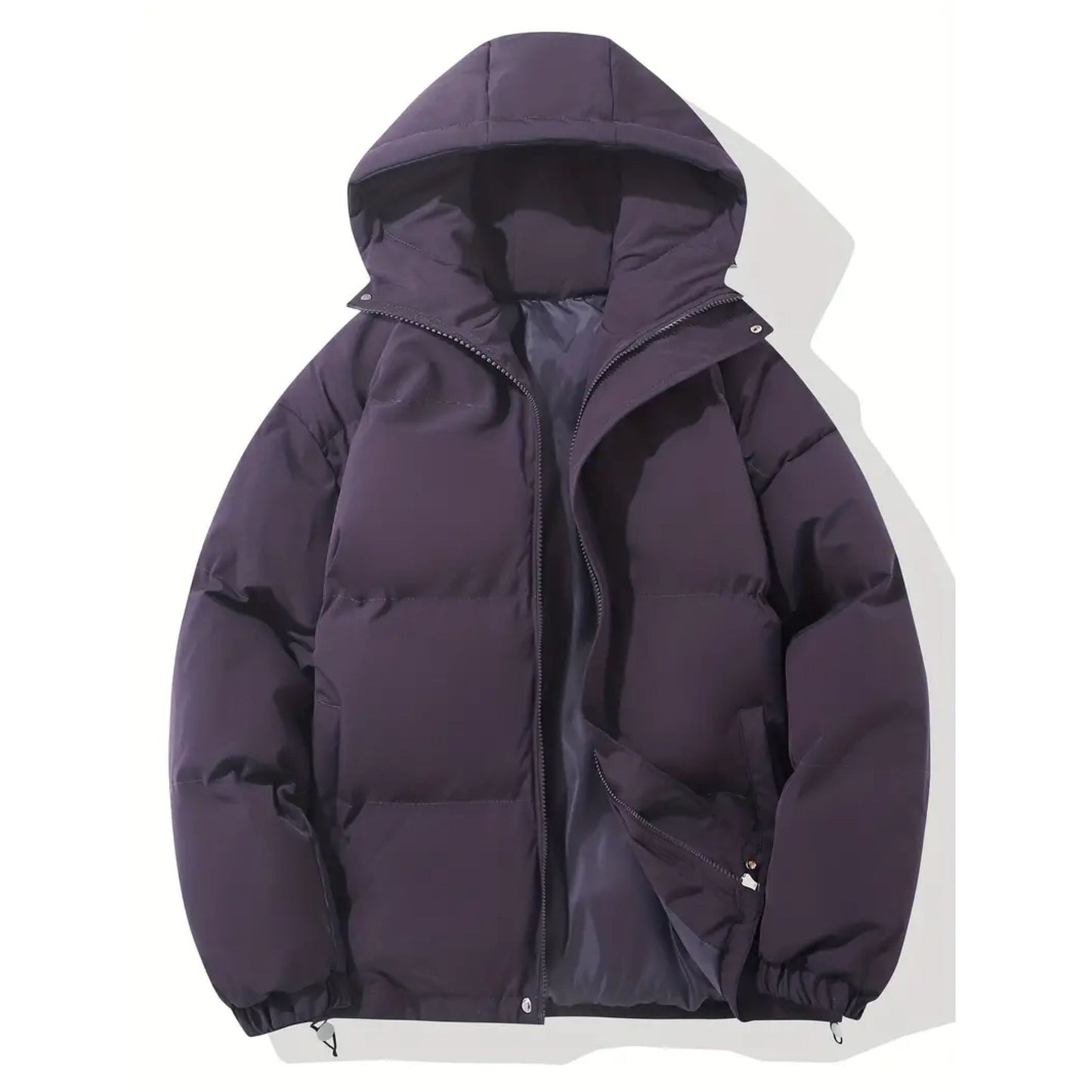 Doudoune chaude et isolante pour homme avec capuche