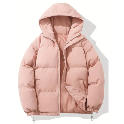Doudoune chaude et isolante pour homme avec capuche
