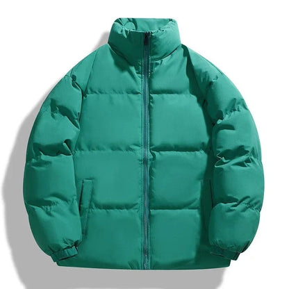 Veste d'hiver homme chaude matelassée en duvet