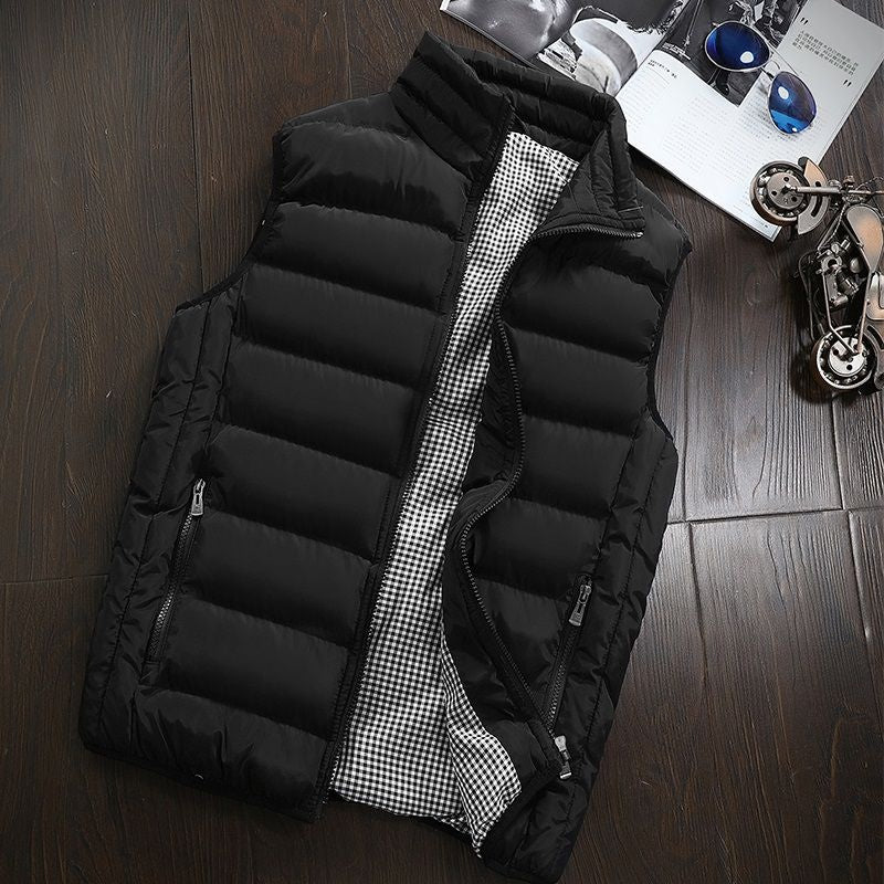 Gilet d'hiver zippé isolé pour homme