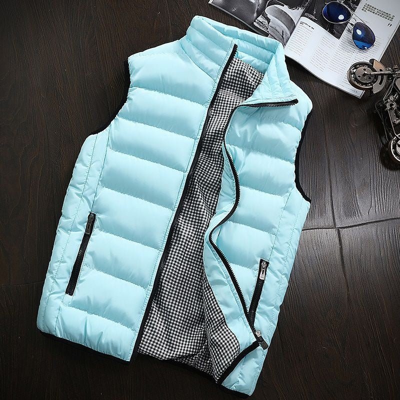 Gilet d'hiver zippé isolé pour homme