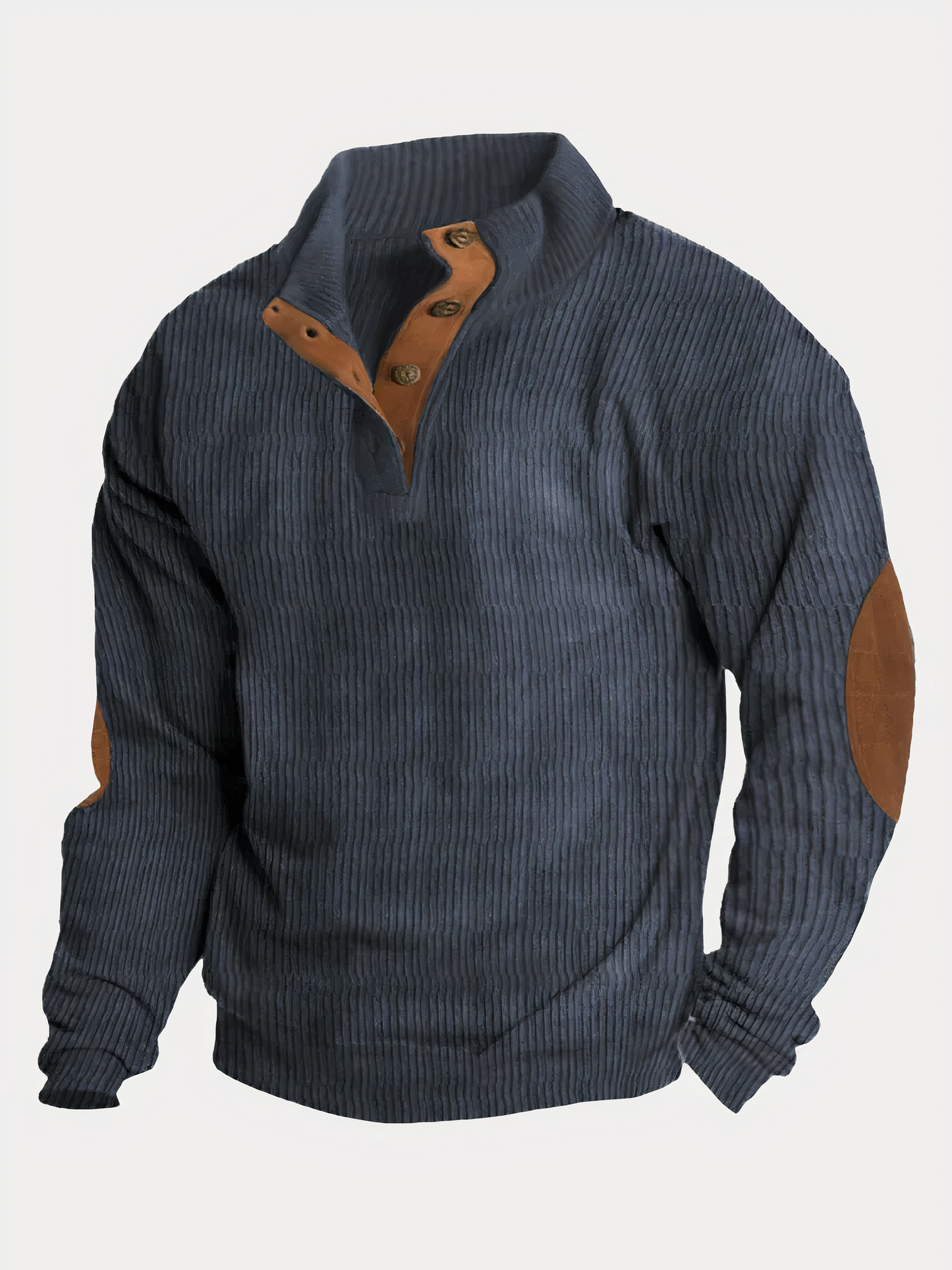 Pull homme sportif avec boutons