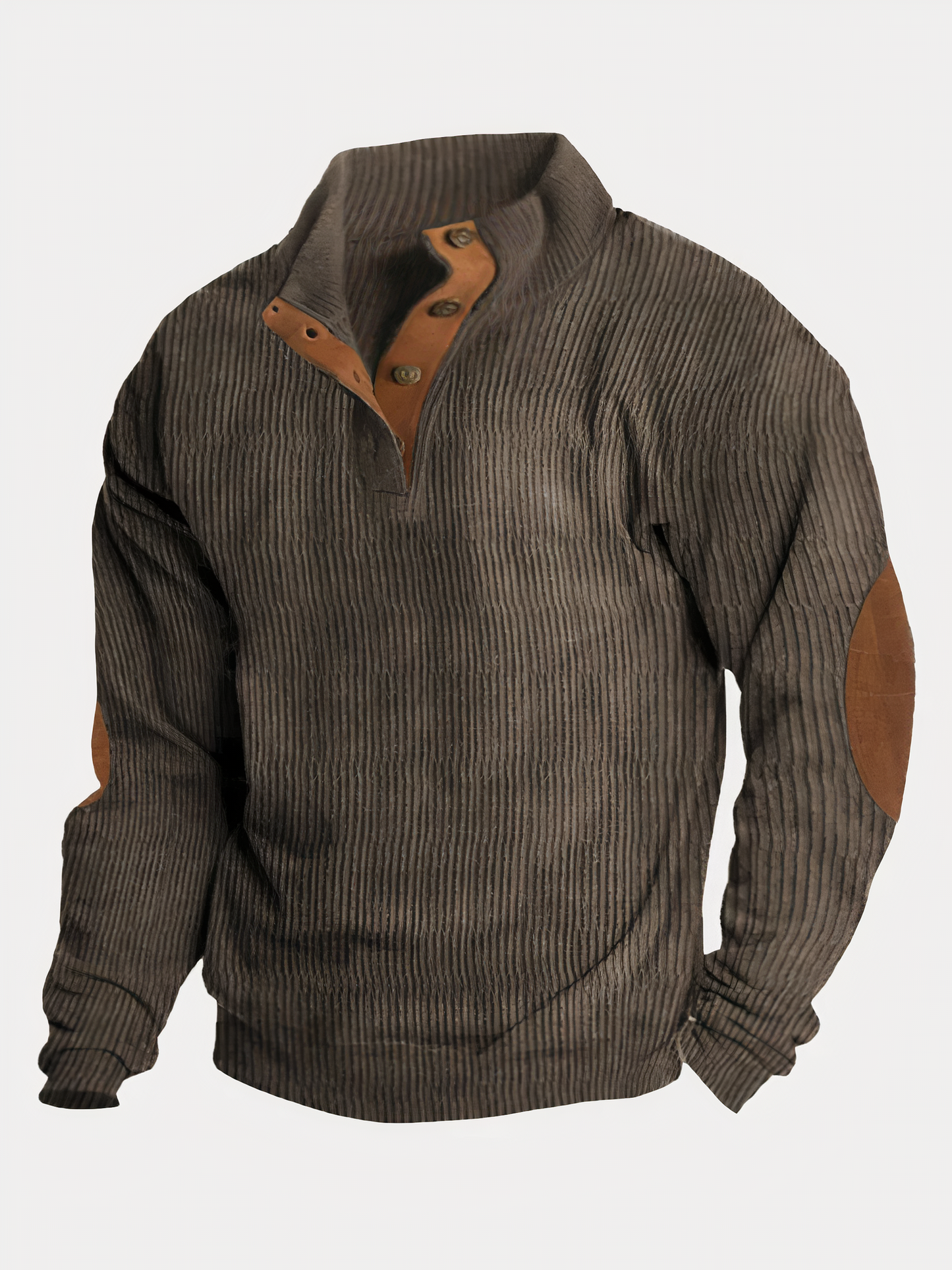 Pull homme sportif avec boutons