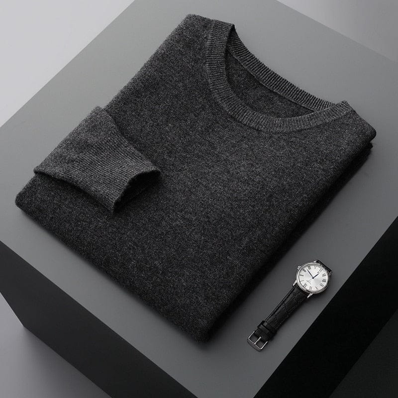 Pull homme Mérinos Manches longues Chaud
