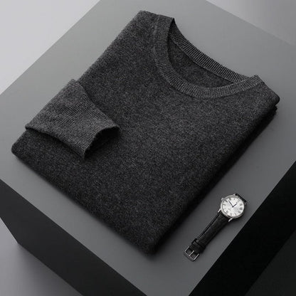 Pull homme Mérinos Manches longues Chaud