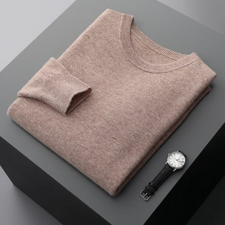 Pull homme Mérinos Manches longues Chaud