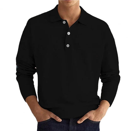 Pull en tricot à manches longues pour hommes